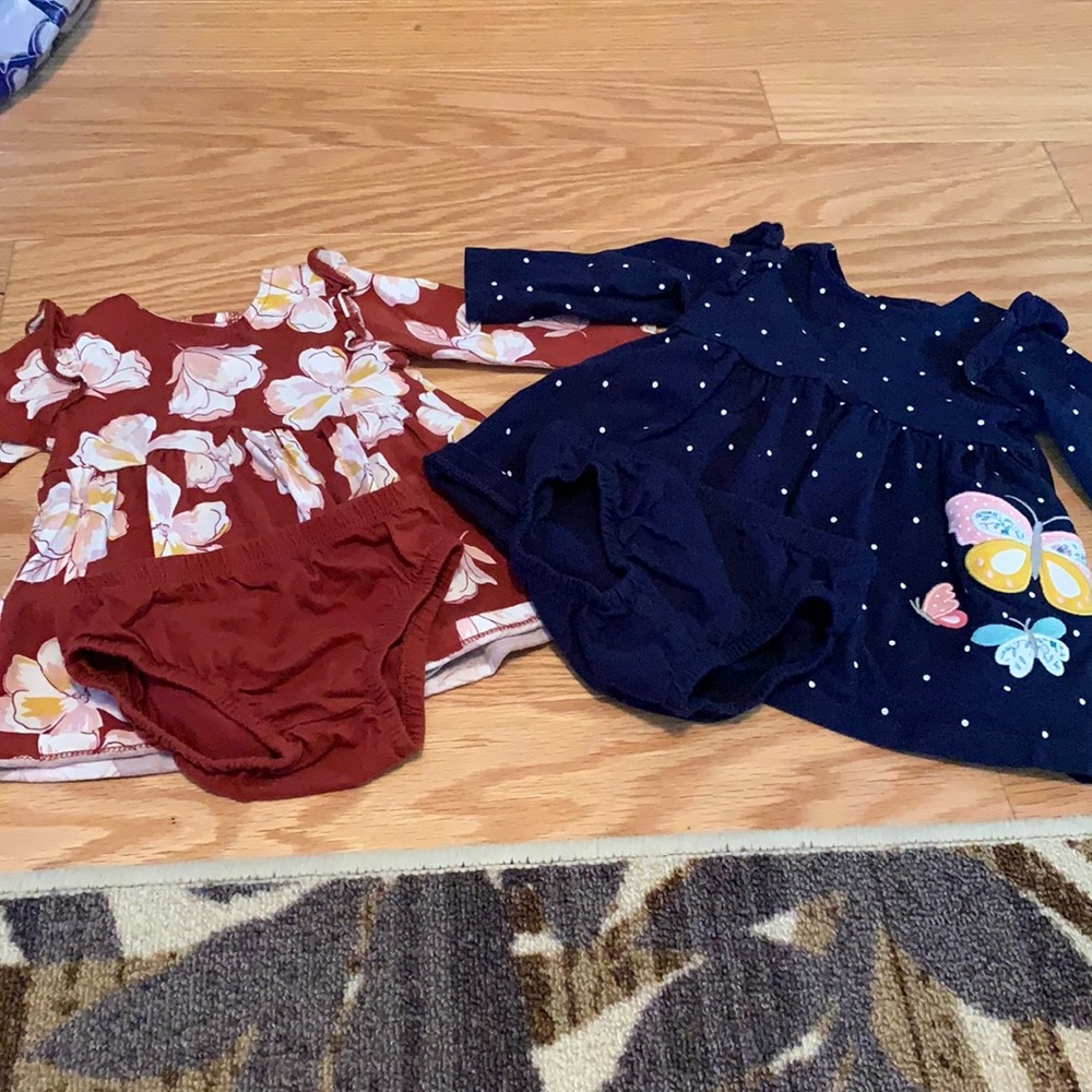 Size 3 month dresses